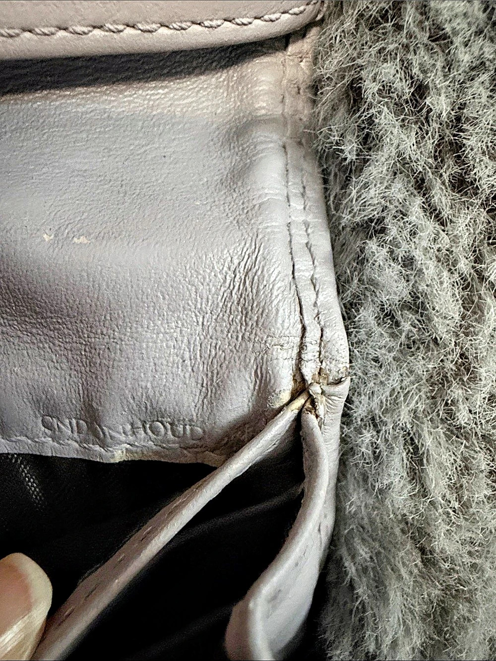 Burberry House Check Continental Wallet Plaid Gray & Brown - Picture 5 of 6